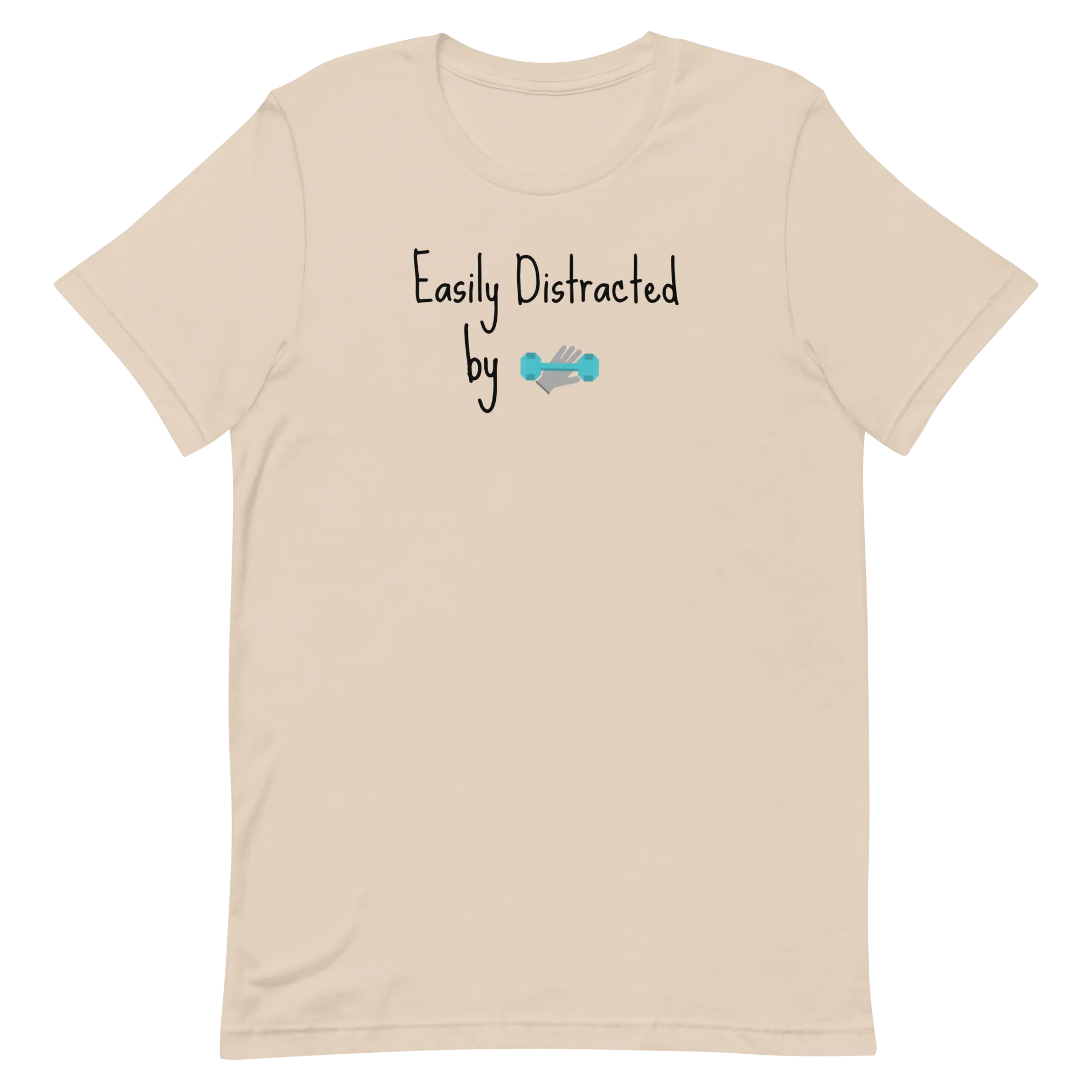 Easily Distracted by Dog Obedience T-Shirts - Light