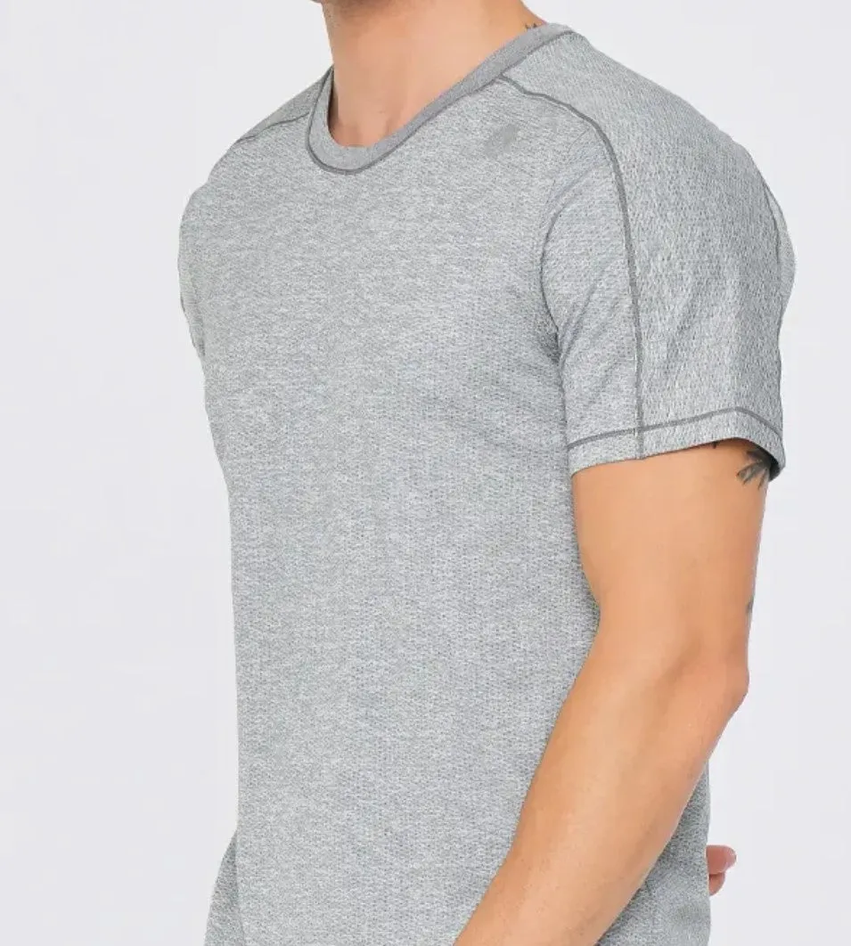 easyoga Bertii Men's City Scope Tee - M01 M-Black White