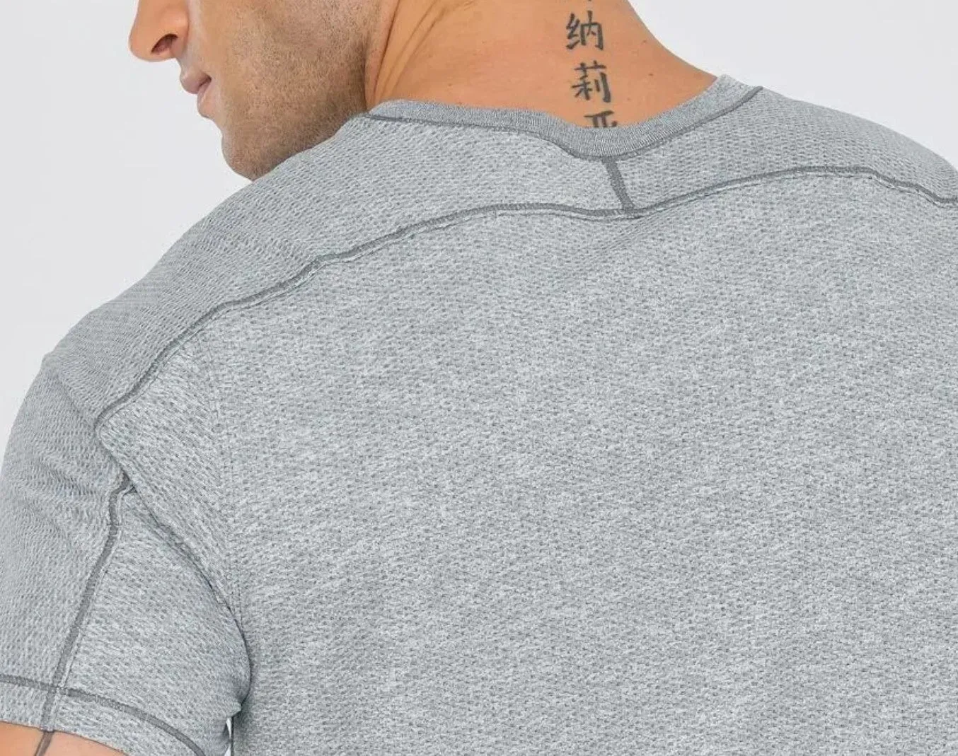 easyoga Bertii Men's City Scope Tee - M01 M-Black White