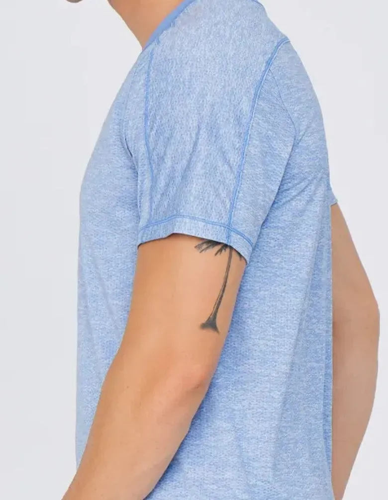 easyoga Bertii Men's City Scope Tee - M5 M-Blue