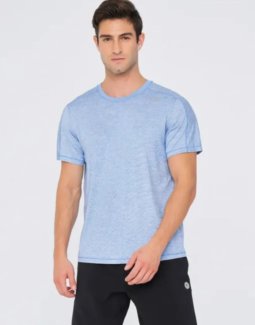easyoga Bertii Men's City Scope Tee - M5 M-Blue