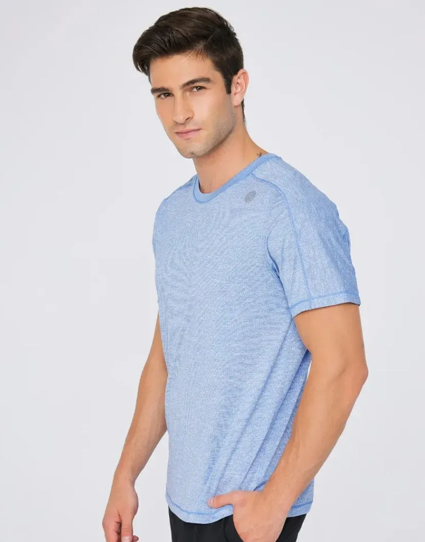 easyoga Bertii Men's City Scope Tee - M5 M-Blue