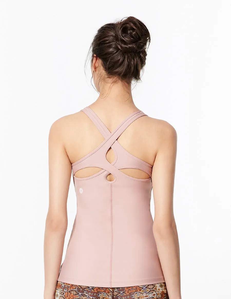 easyoga LA-VEDA Spiry Freedom Tank3 - C05 Matte Brown