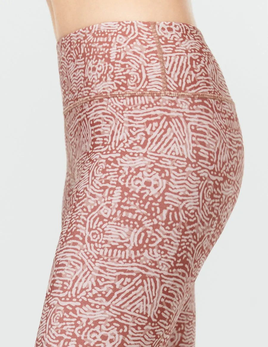 easyoga LA-VEDA Twiggy Core Tights3 - FD8 Tribe Brick Red
