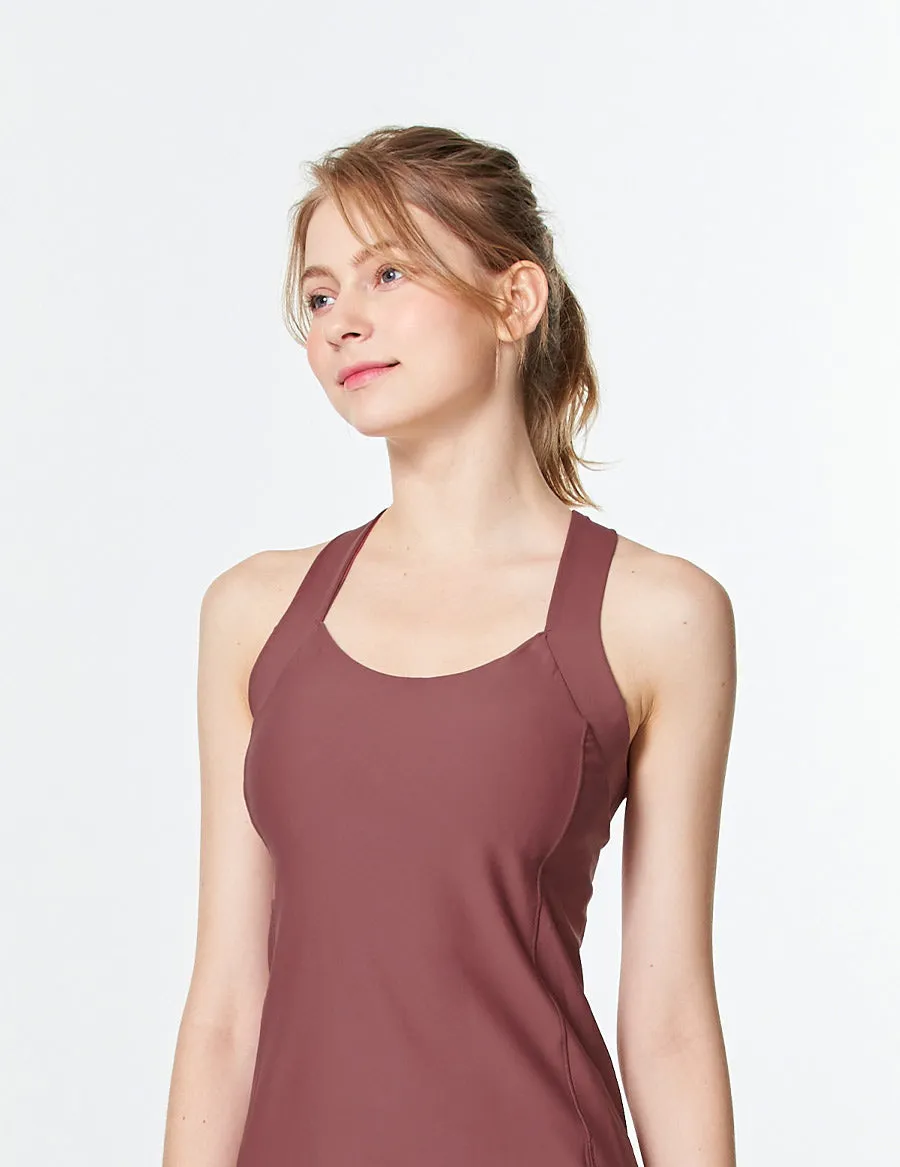 easyoga LESPIRO Exquisite X Tank - R35 Carmine