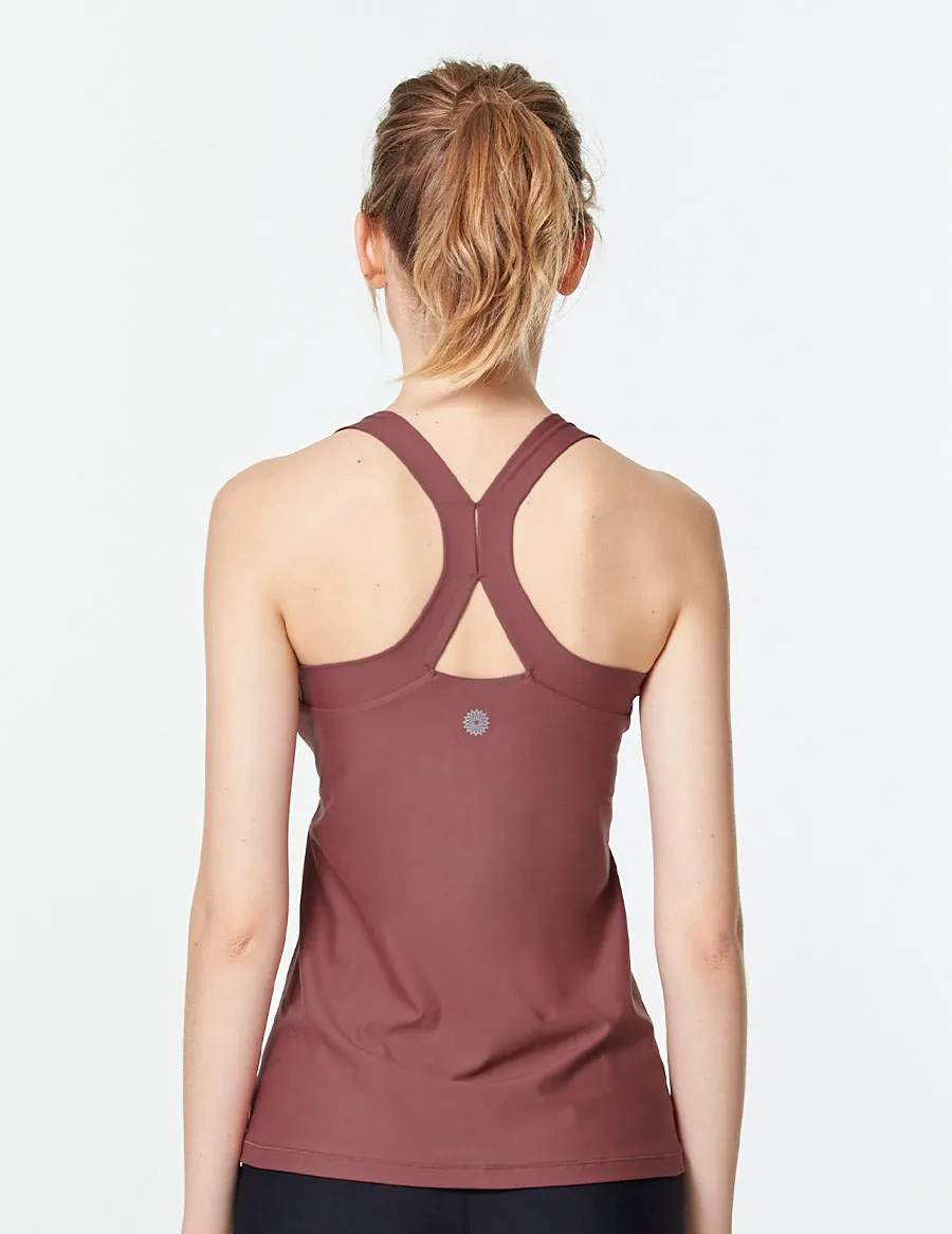 easyoga LESPIRO Exquisite X Tank - R35 Carmine