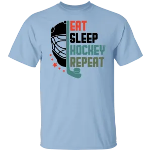 Eat Sleep Hockey Repeat T-Shirt