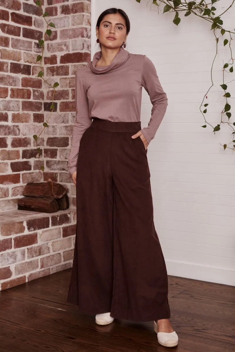 Ebony Top - Taupe