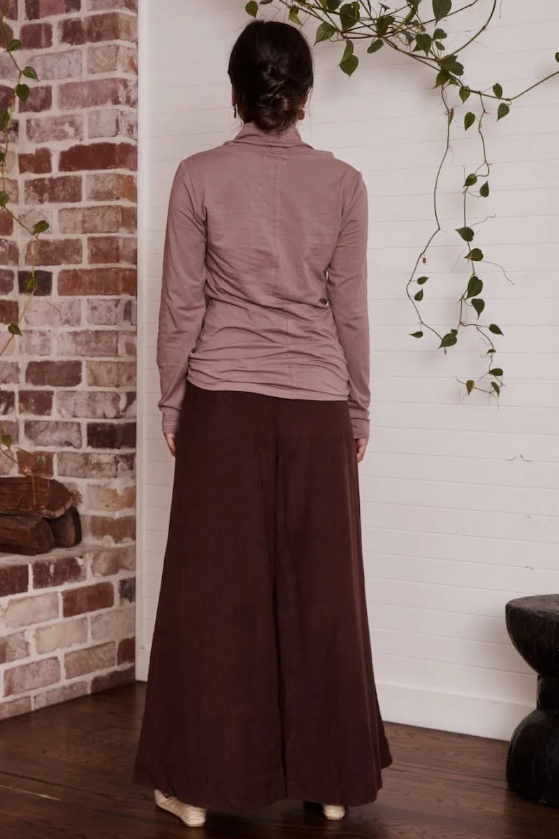 Ebony Top - Taupe