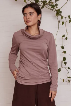 Ebony Top - Taupe