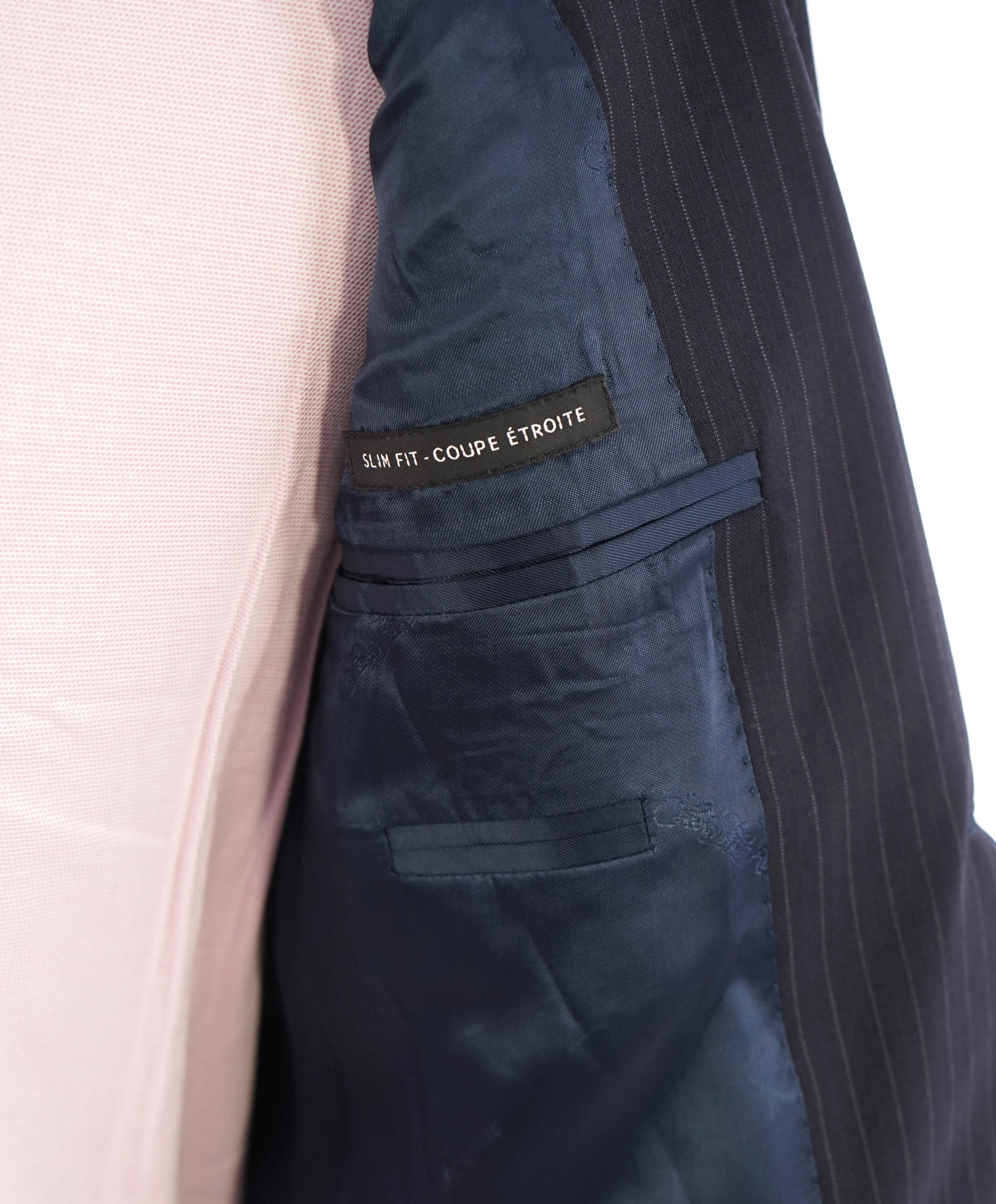 ERMENEGILDO ZEGNA - By SAKS FIFTH AVENUE "Slim" Chalk Stripe Suit - 38R