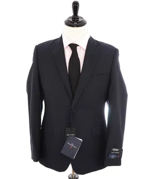 ERMENEGILDO ZEGNA - By SAKS FIFTH AVENUE "Slim" Chalk Stripe Suit - 38R
