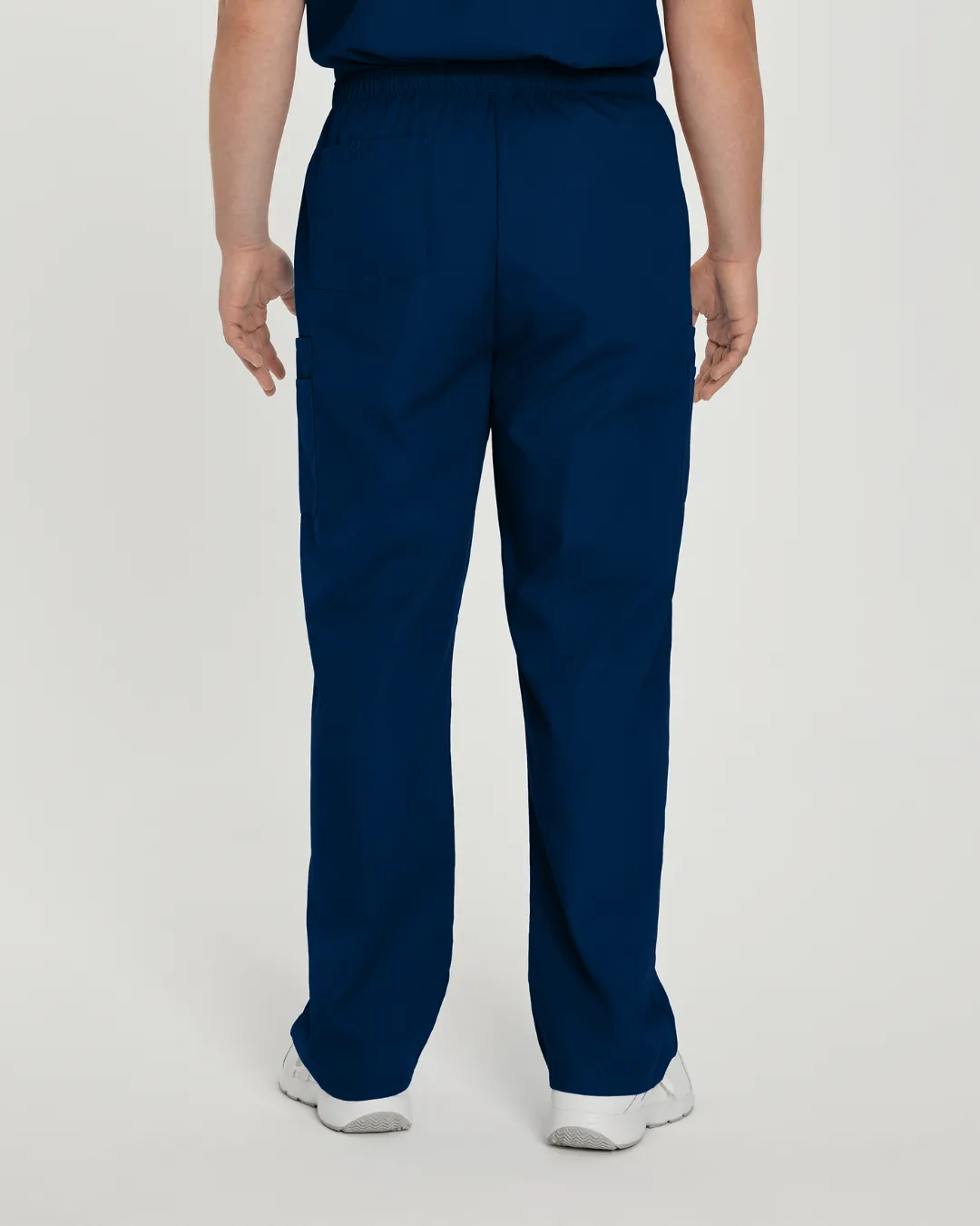 Essentials Men's Straight-Leg Cargo Scrub Pants - 8555