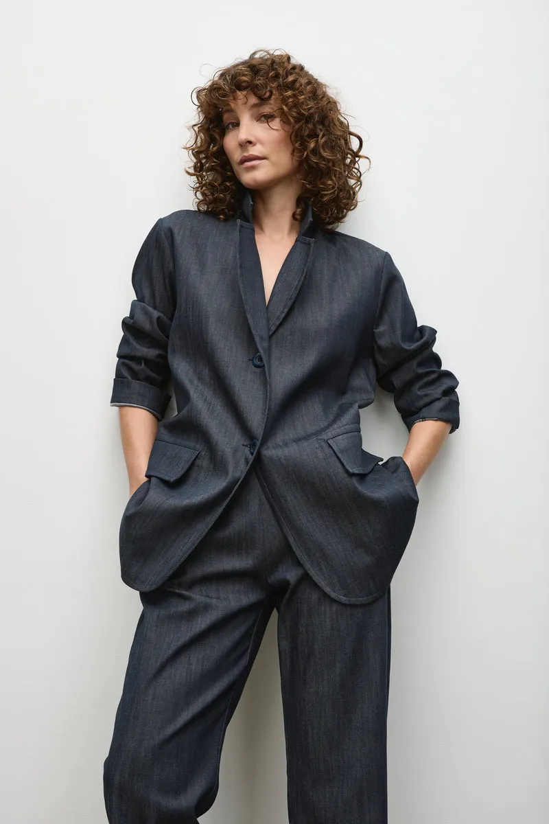 F415 4129 STRETCH BLAZER
