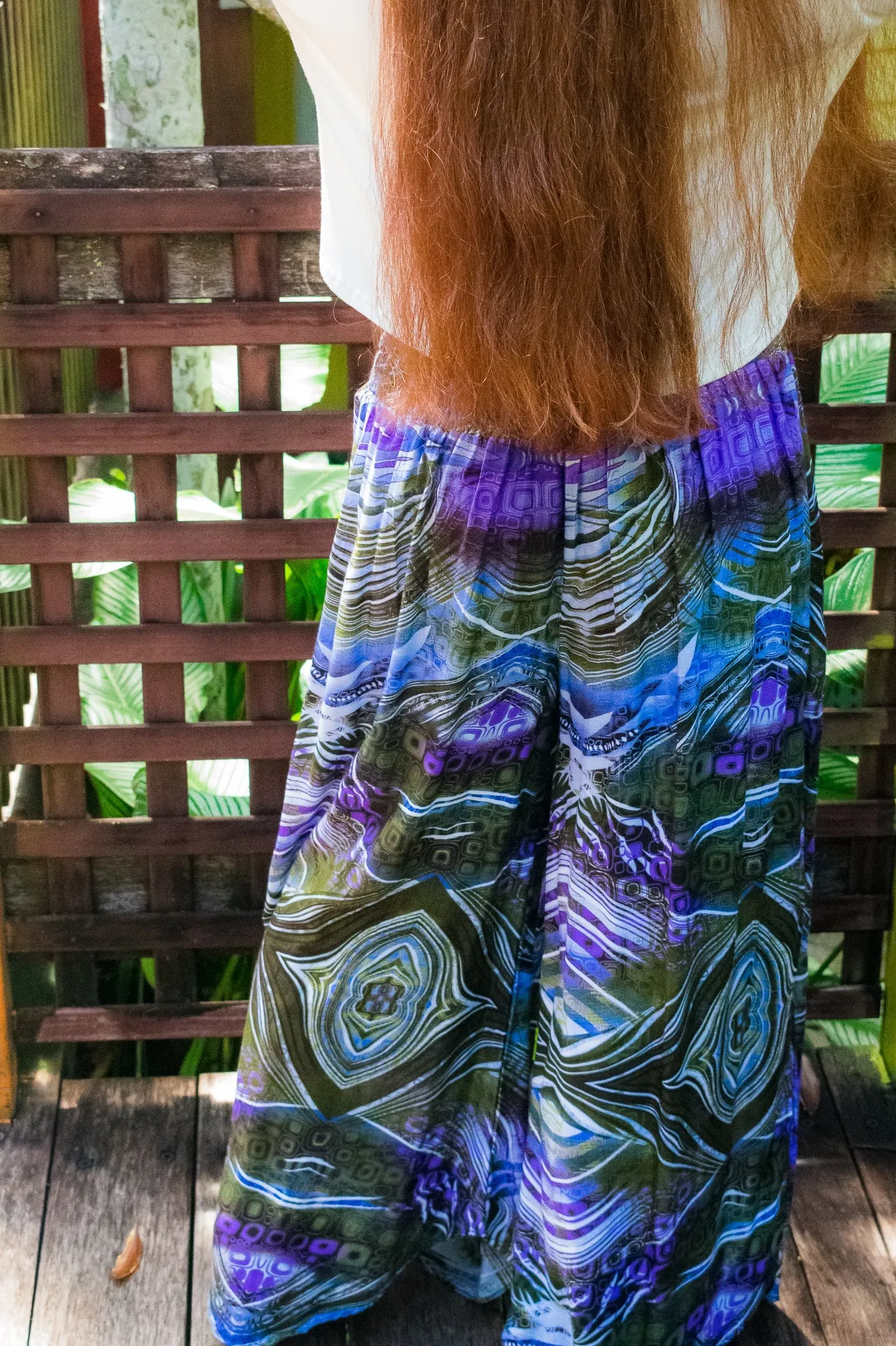 Fern Pants - Ripple Purple