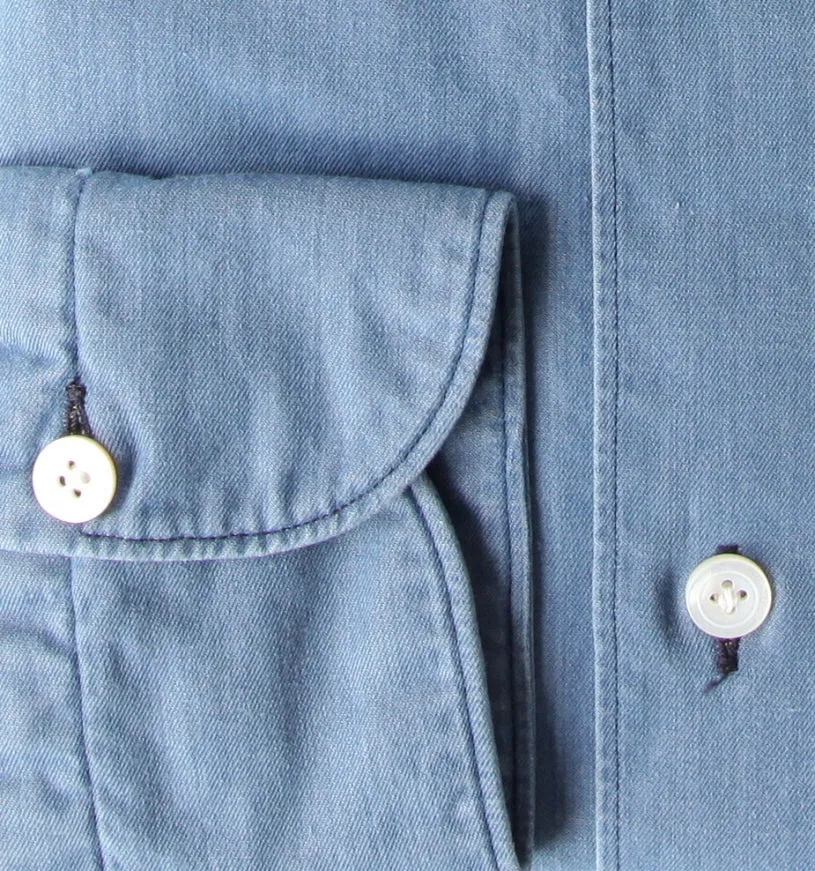 Finamore Napoli Light Blue Shirt - Extra Slim