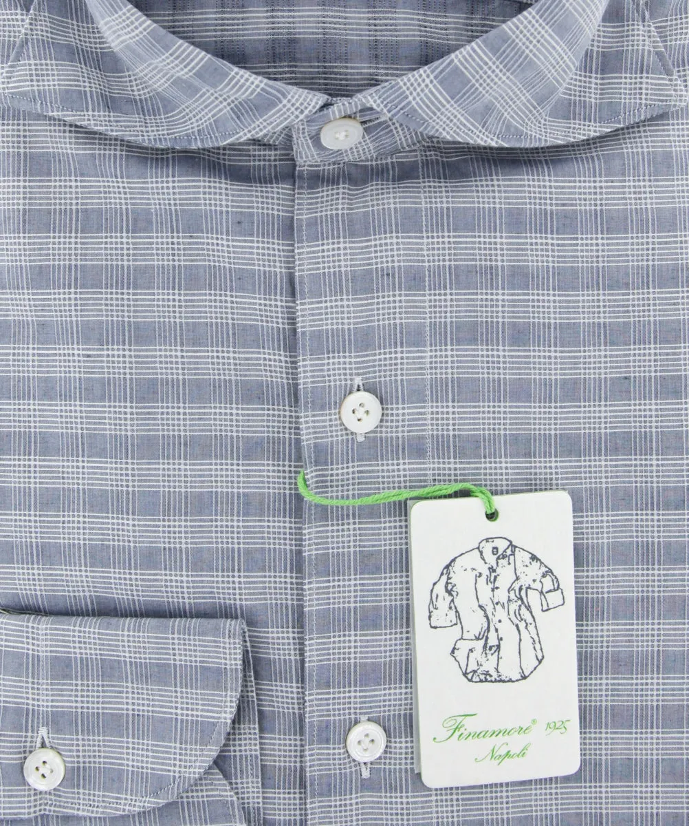 Finamore Napoli Light Blue Shirt - Extra Slim