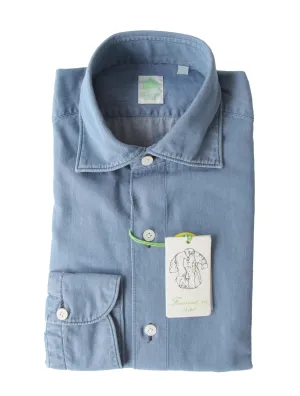 Finamore Napoli Light Blue Shirt - Extra Slim