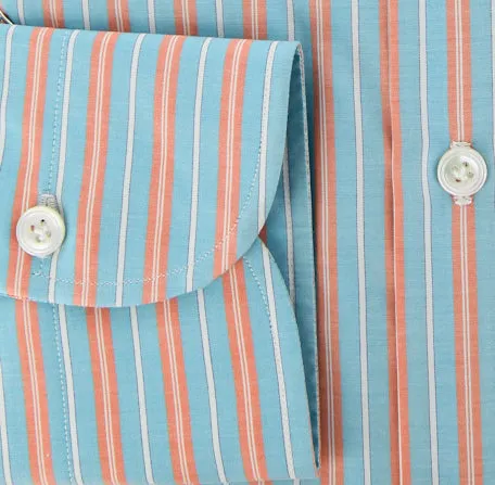 Finamore Napoli Light Blue Shirt – Size: 16 US / 41 EU