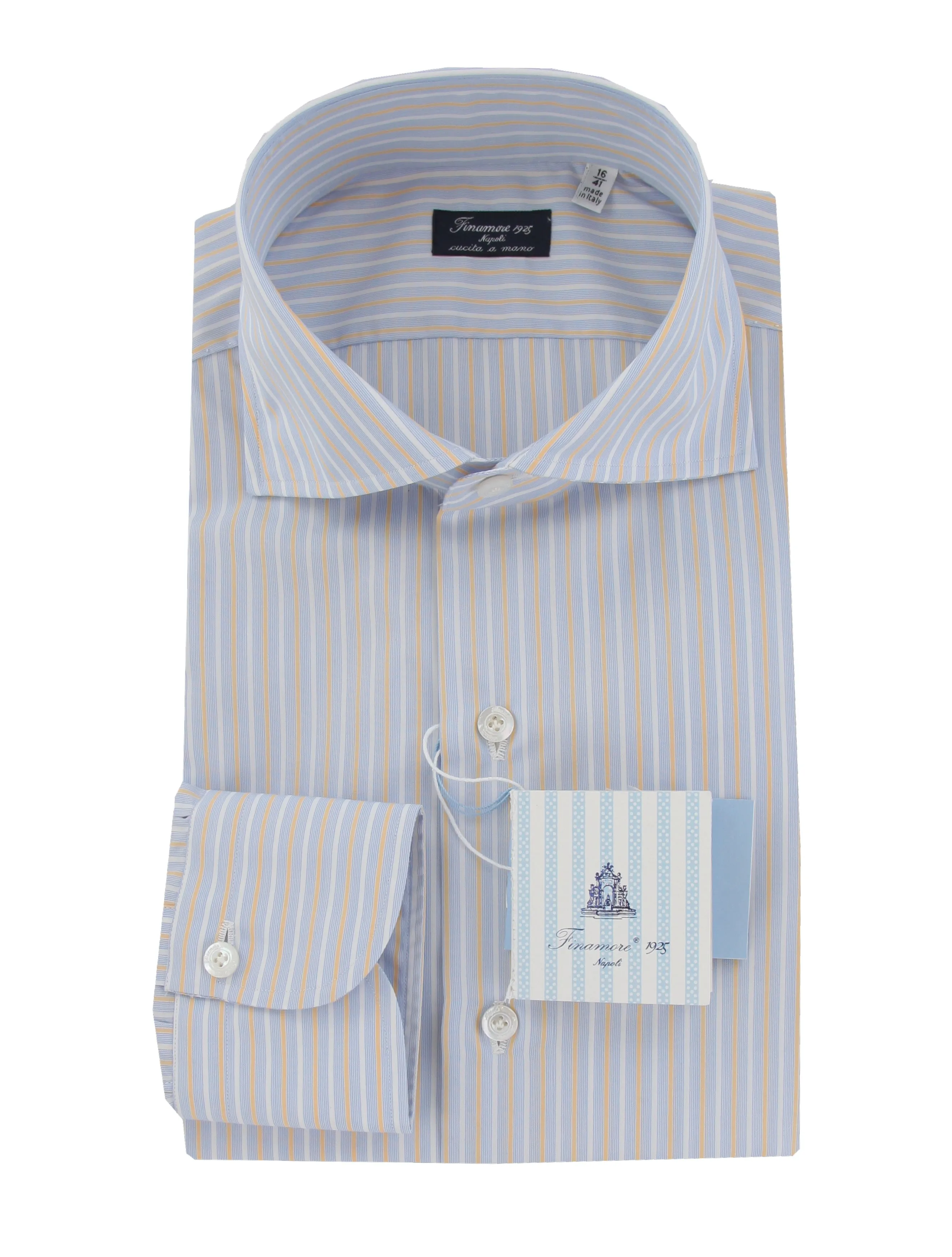 Finamore Napoli Light Blue Shirt - Slim