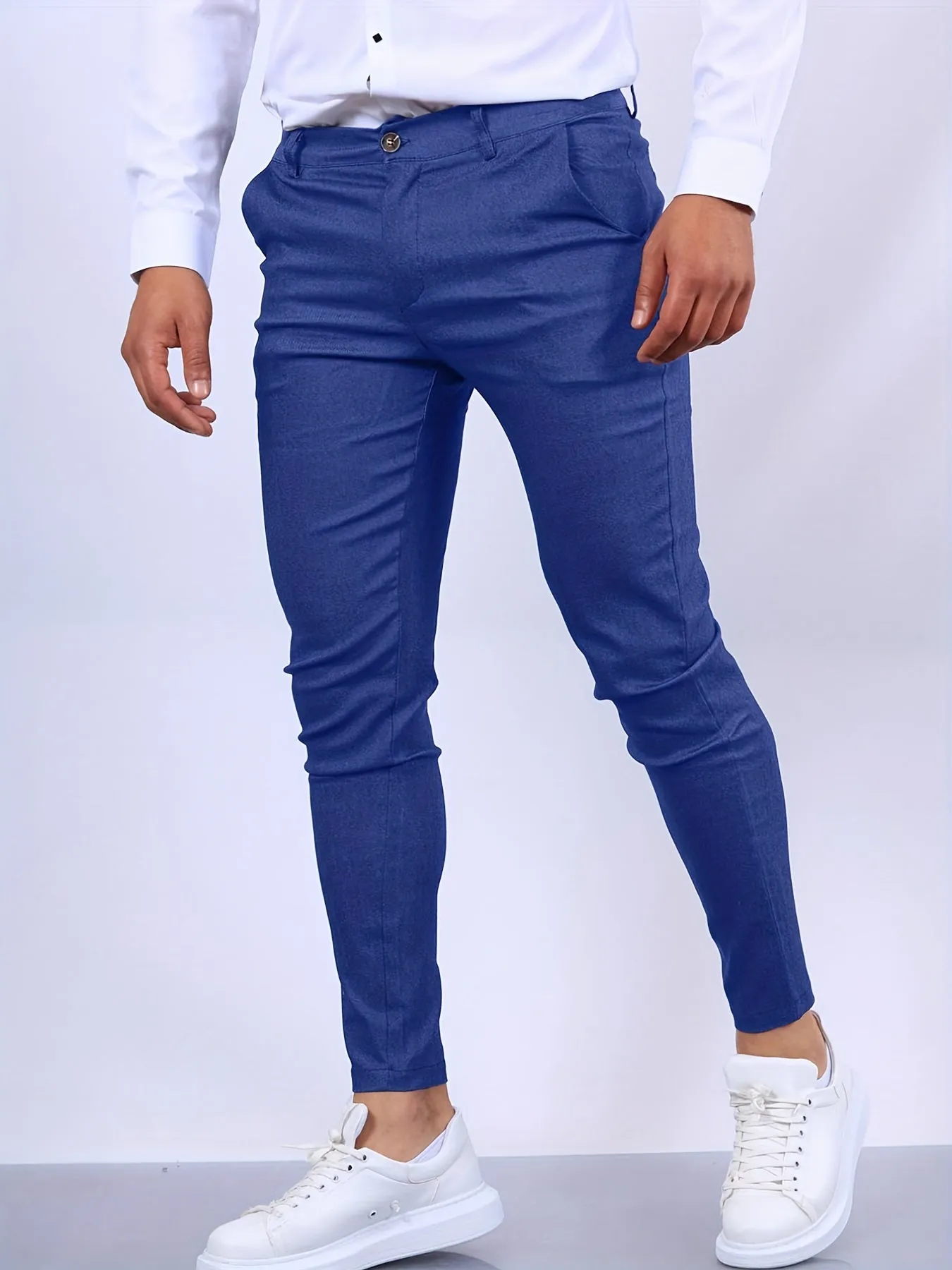 FlexiMove Herren Slim-Fit-Hosen mit Bewegungsfreiheit