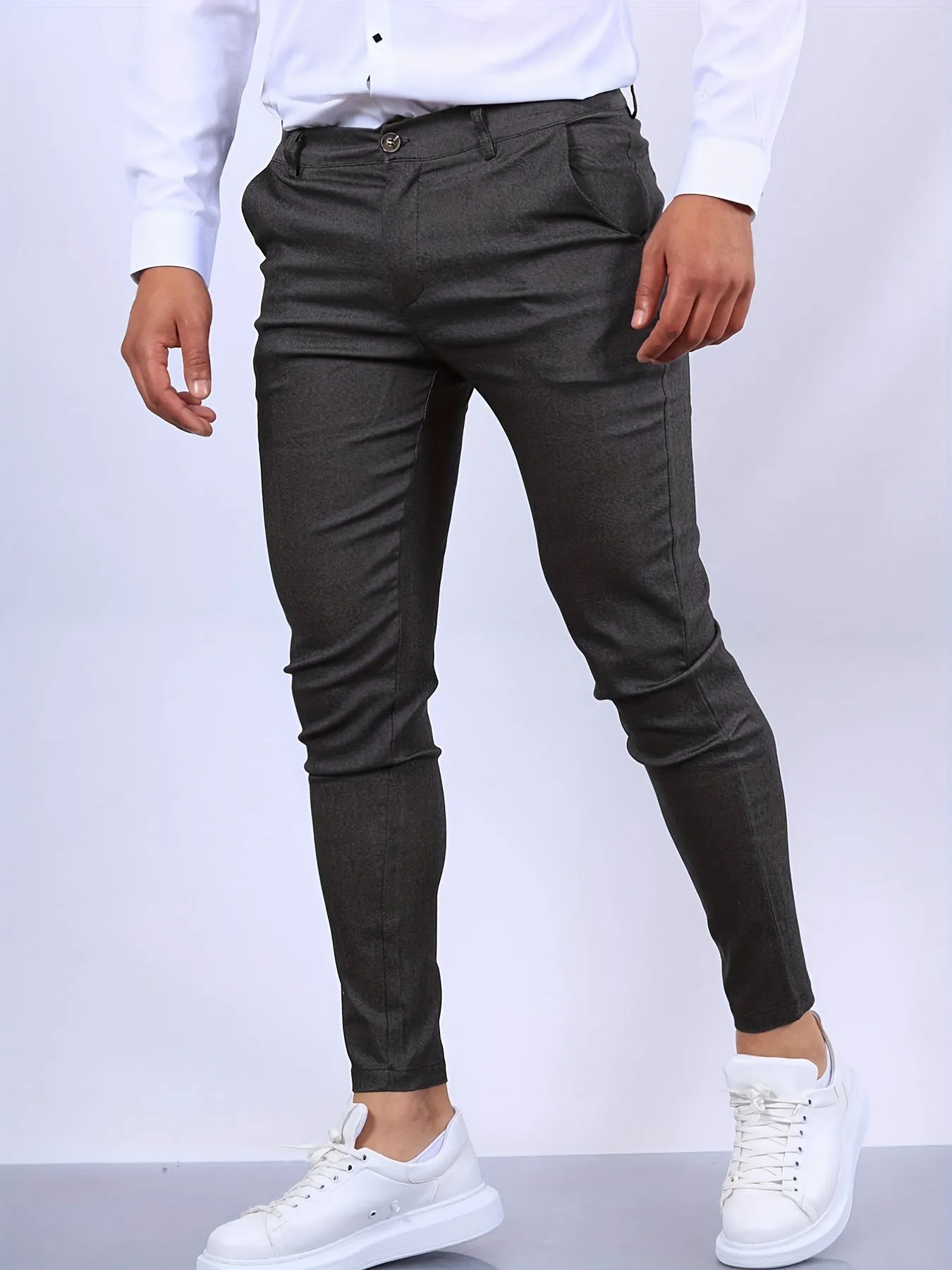 FlexiMove Herren Slim-Fit-Hosen mit Bewegungsfreiheit