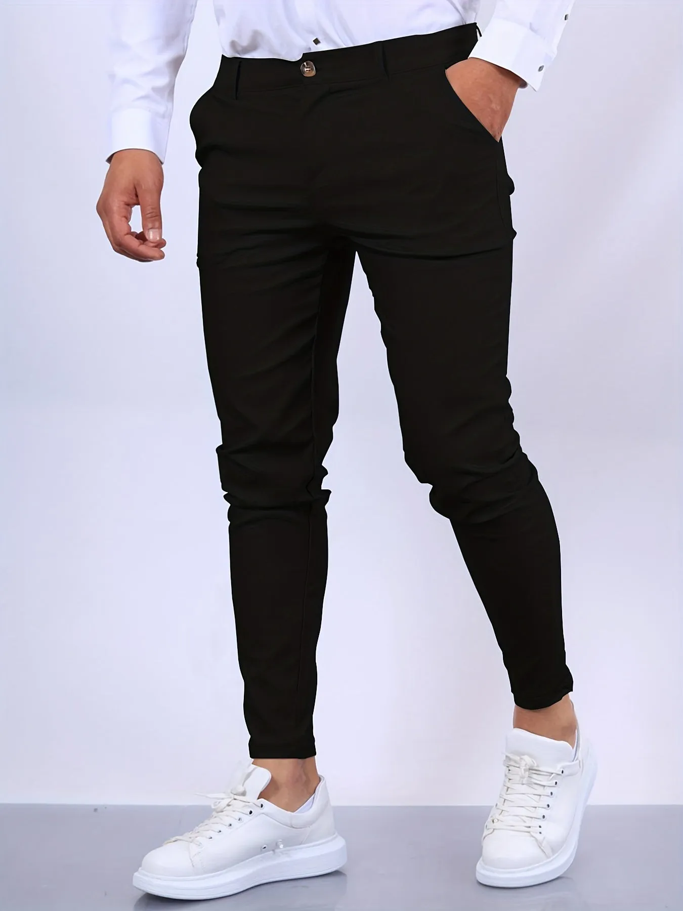 FlexiMove Herren Slim-Fit-Hosen mit Bewegungsfreiheit