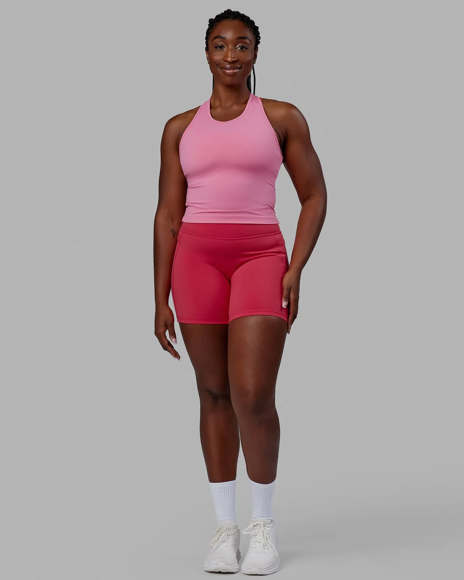 Flow Performance Tank - Pink Rose