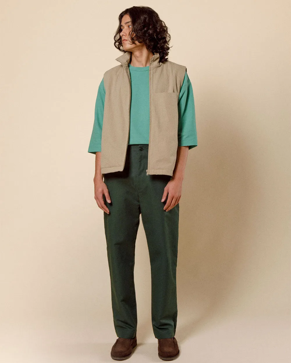 FOX P - Mens Trousers -Green