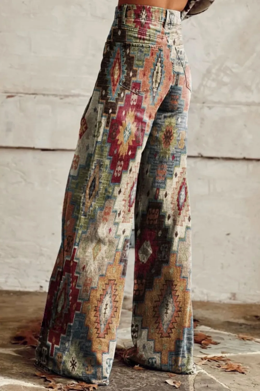 Francella | Boho Serenity Wide-Leg Pants