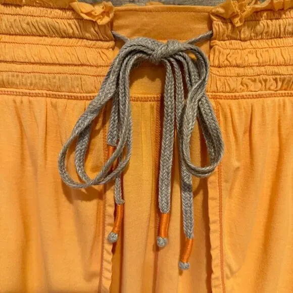 Free People FP Movement Dream Work Shorts Orange Size L