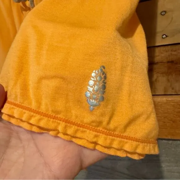 Free People FP Movement Dream Work Shorts Orange Size L