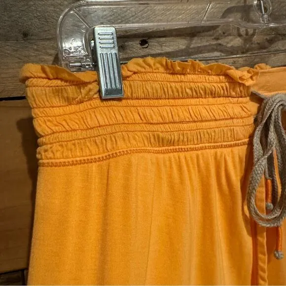 Free People FP Movement Dream Work Shorts Orange Size L
