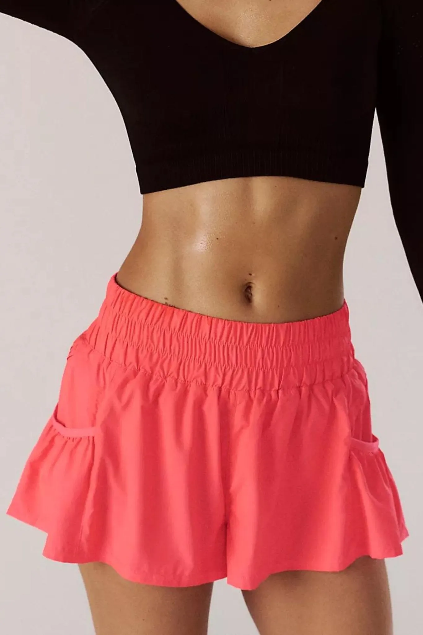 Free People: Get Your Flirt On Short in Electric Sunset
