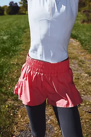 Free People: Get Your Flirt On Short in Hibiscus