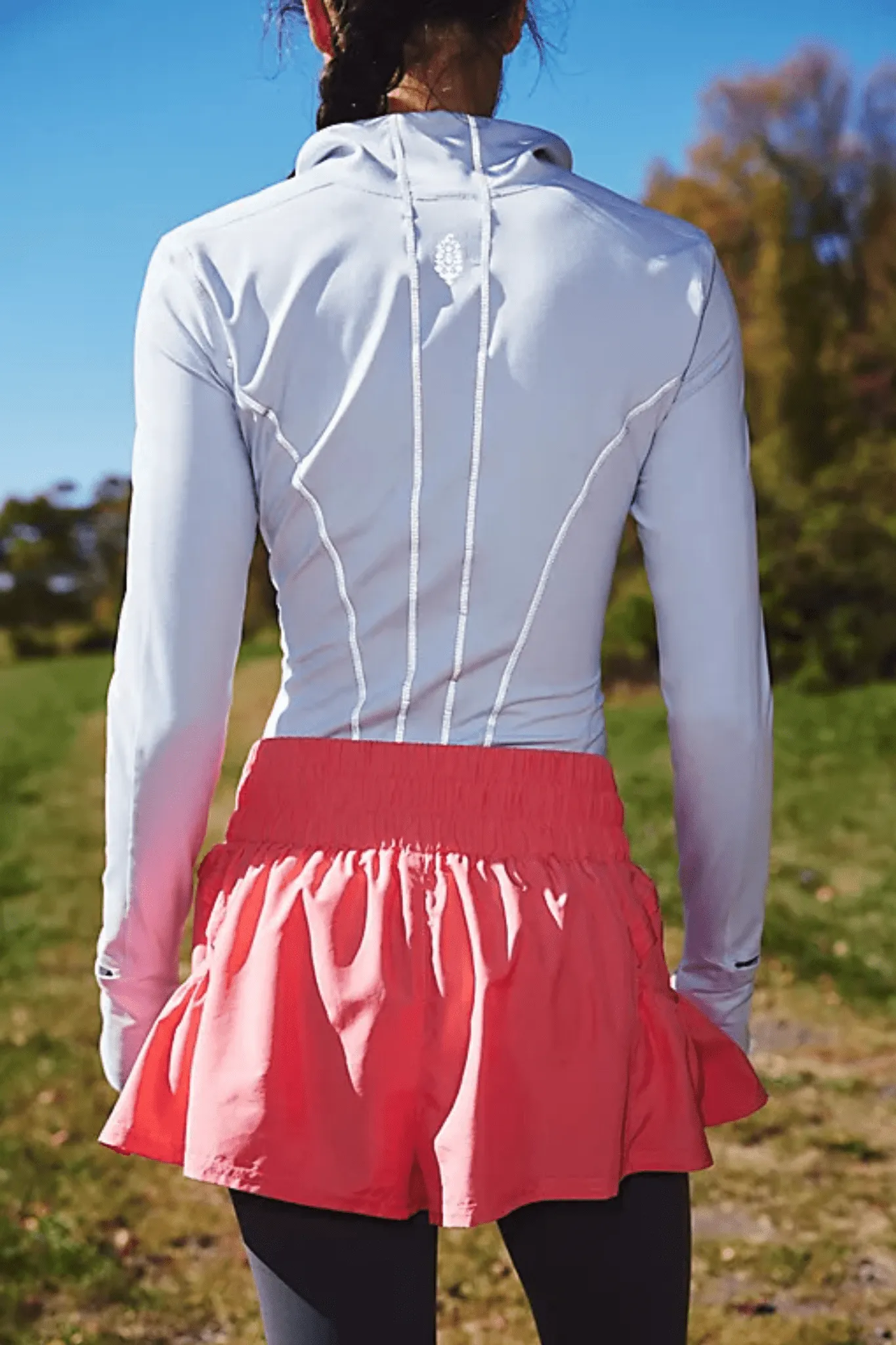 Free People: Get Your Flirt On Short in Hibiscus