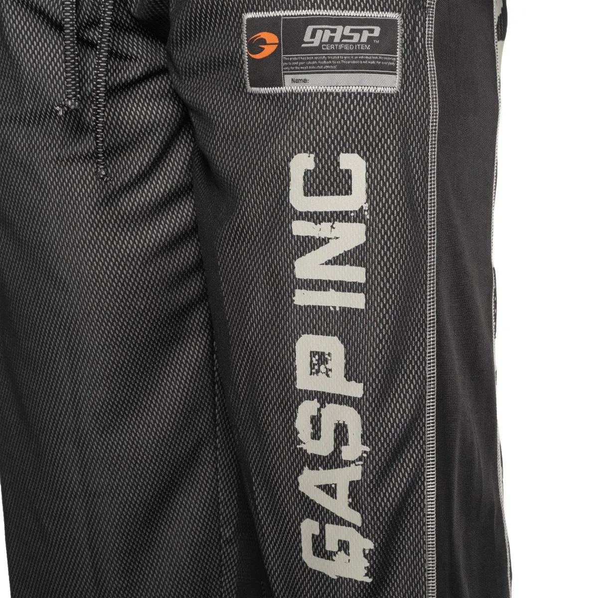 GASP No1 Mesh Pants - Black