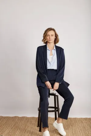 GEORGIA JACKET NAVY STRIPS