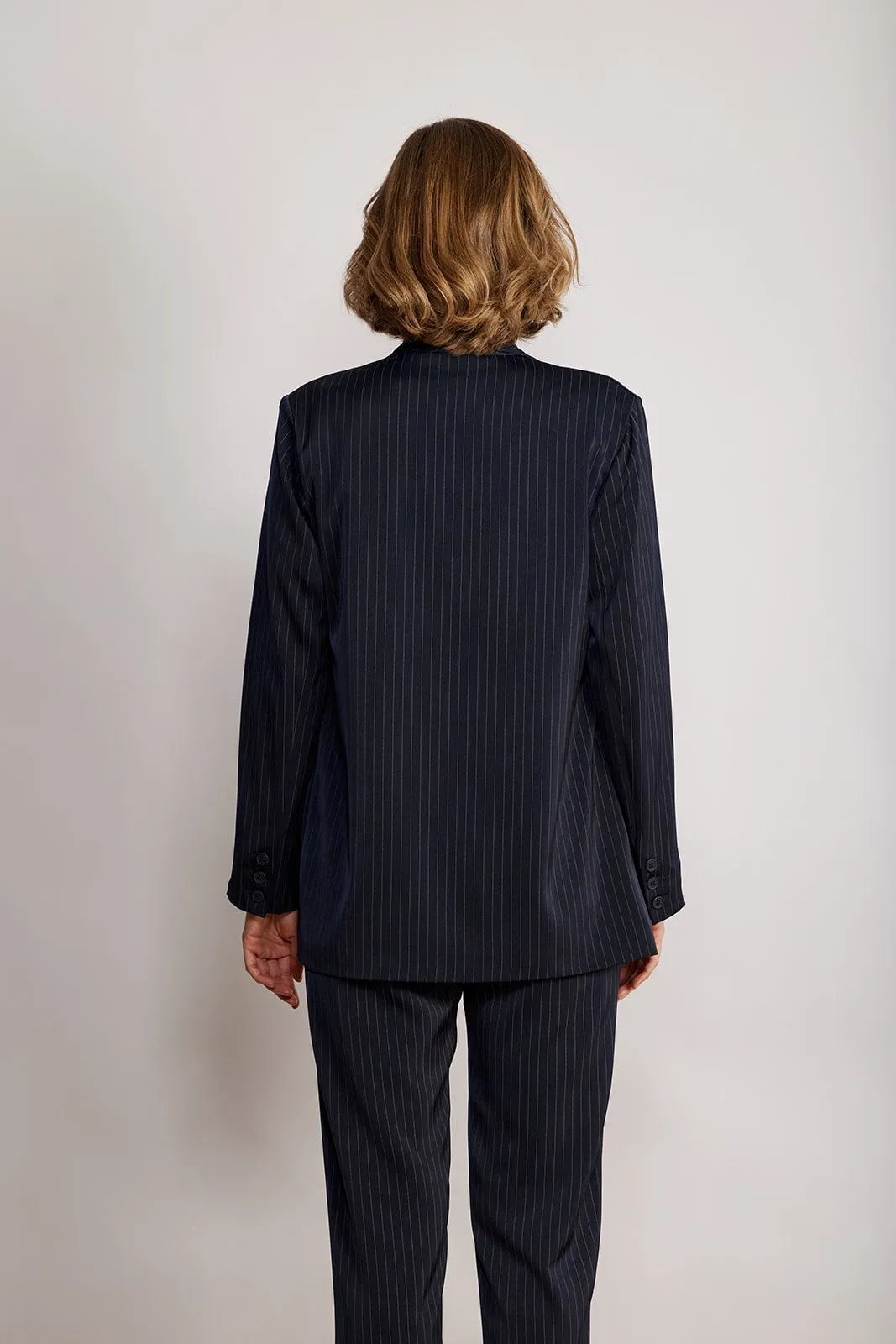 GEORGIA JACKET NAVY STRIPS