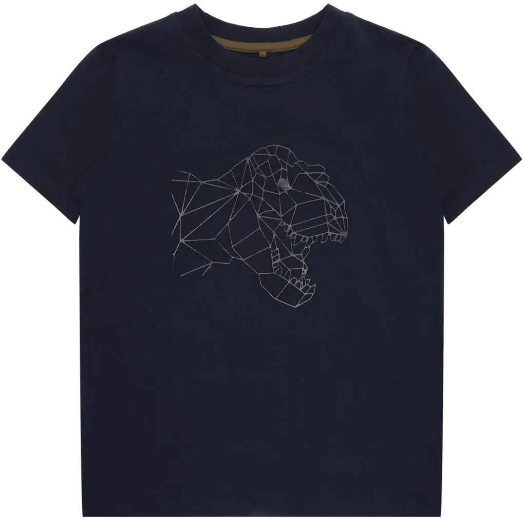 GOTS-Lamaro Tee | Navy blazer