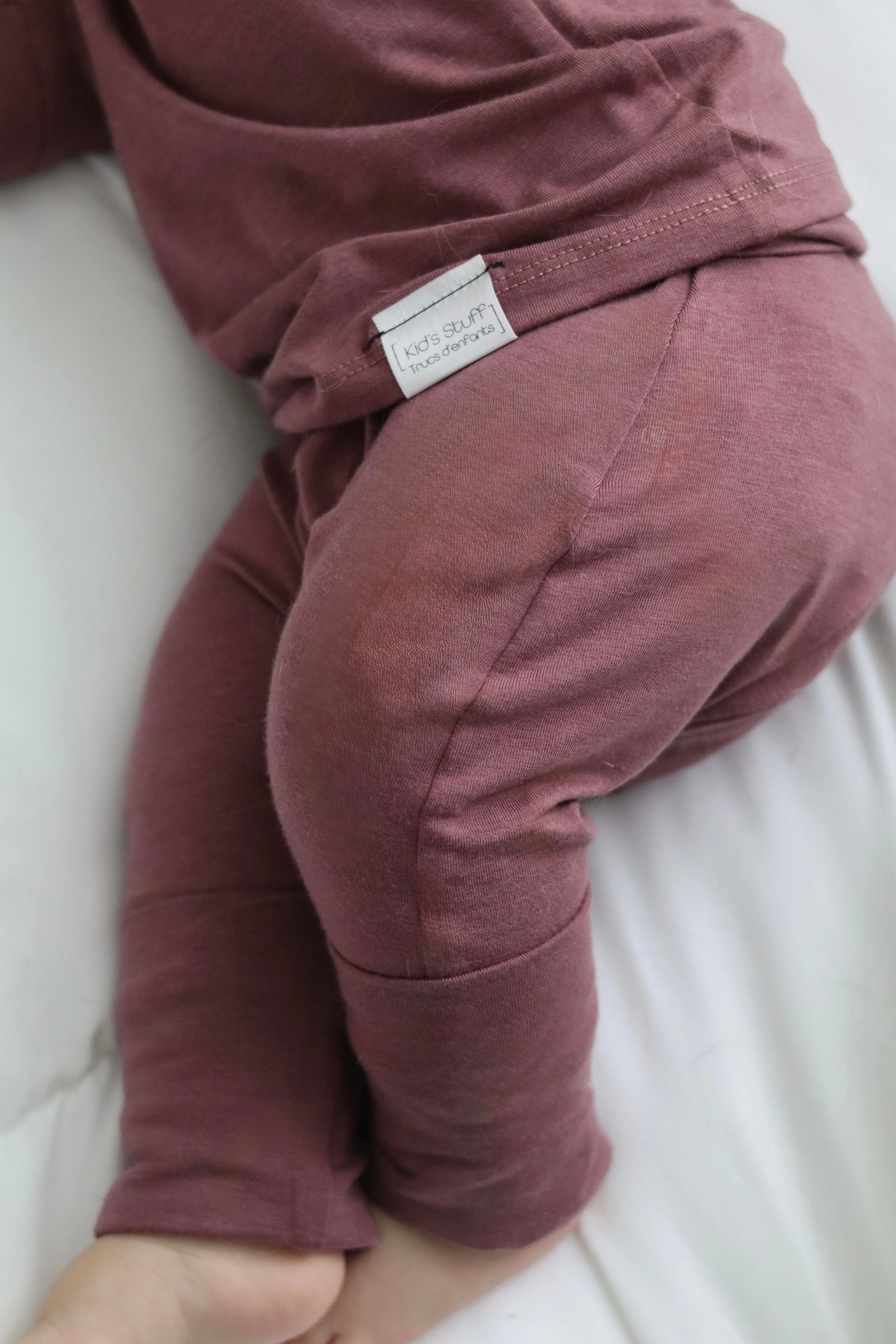 Grow With Me Pants | Rose Brown