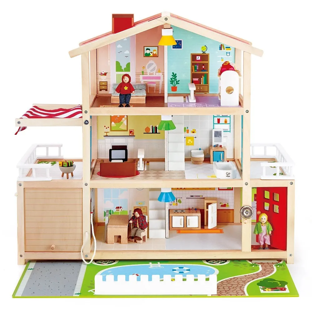 Hape Doll Family Mansion (Furnished) - IN STORE PICK-UP ONLY