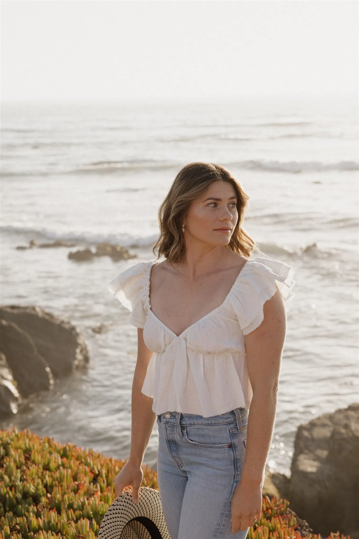 Haven Gauze Top