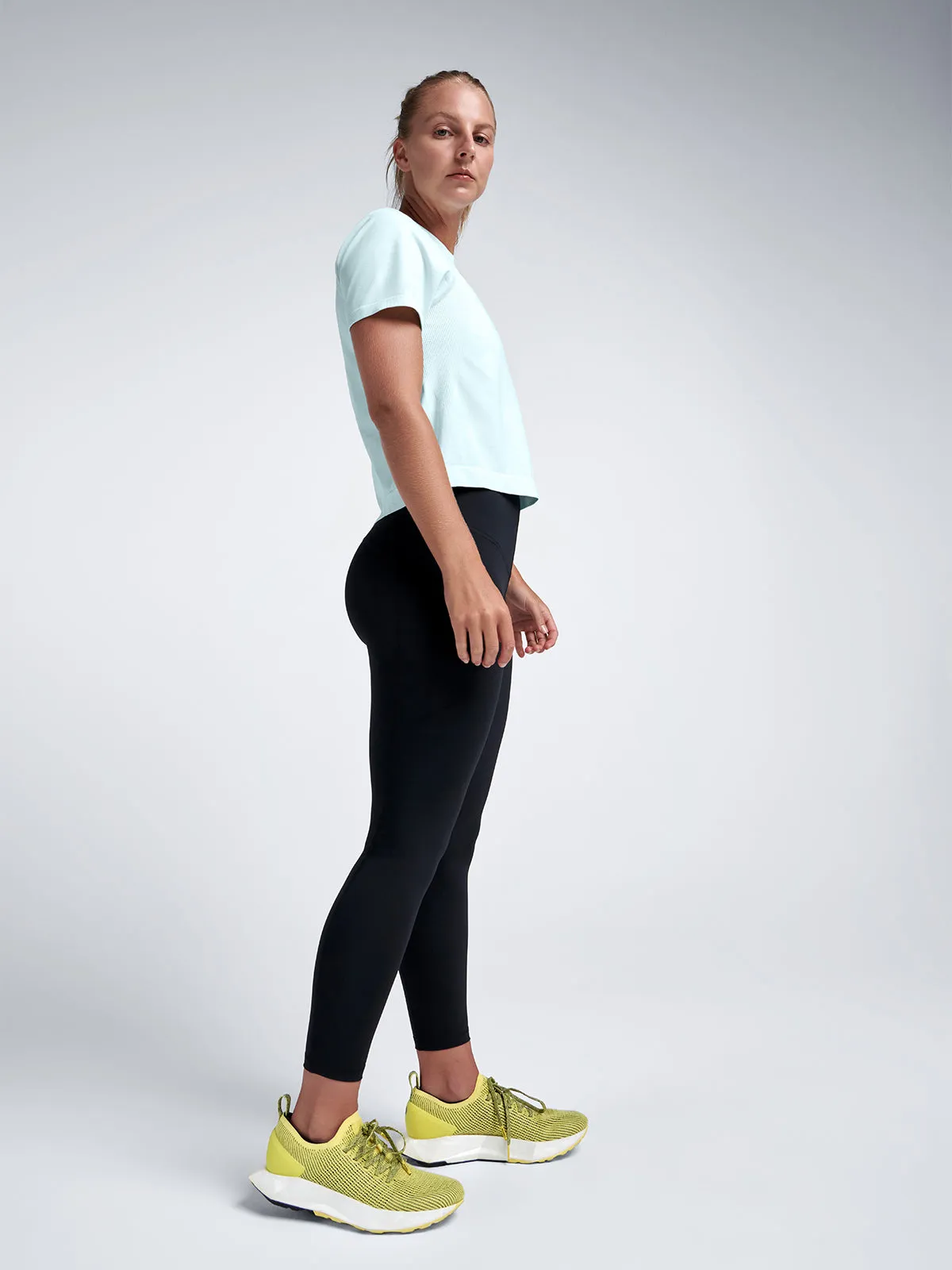 HERE TODAY Cropped Tee Mint