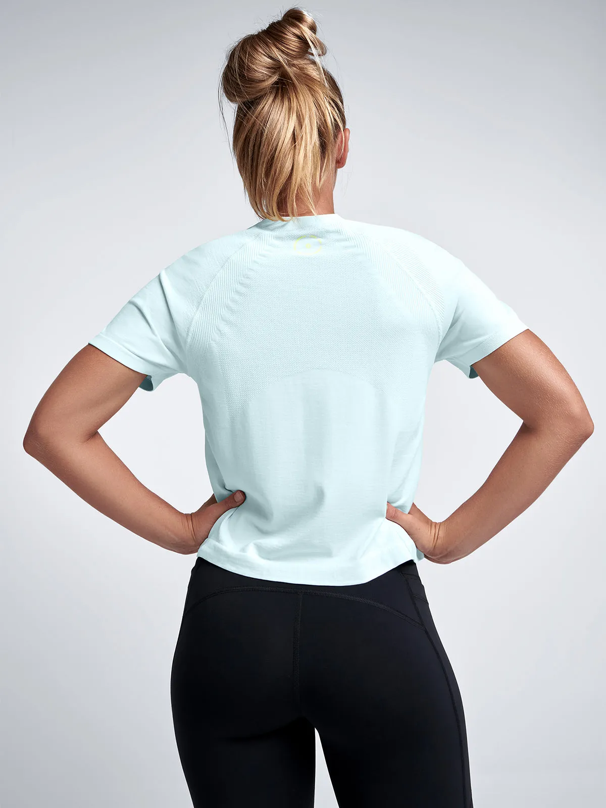 HERE TODAY Cropped Tee Mint