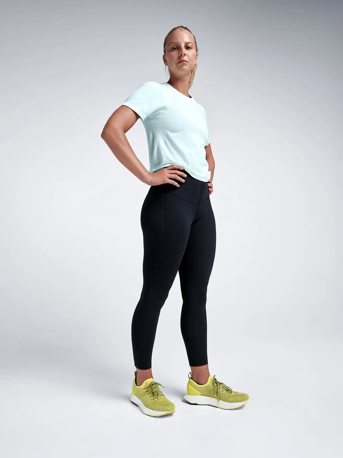 HERE TODAY Cropped Tee Mint