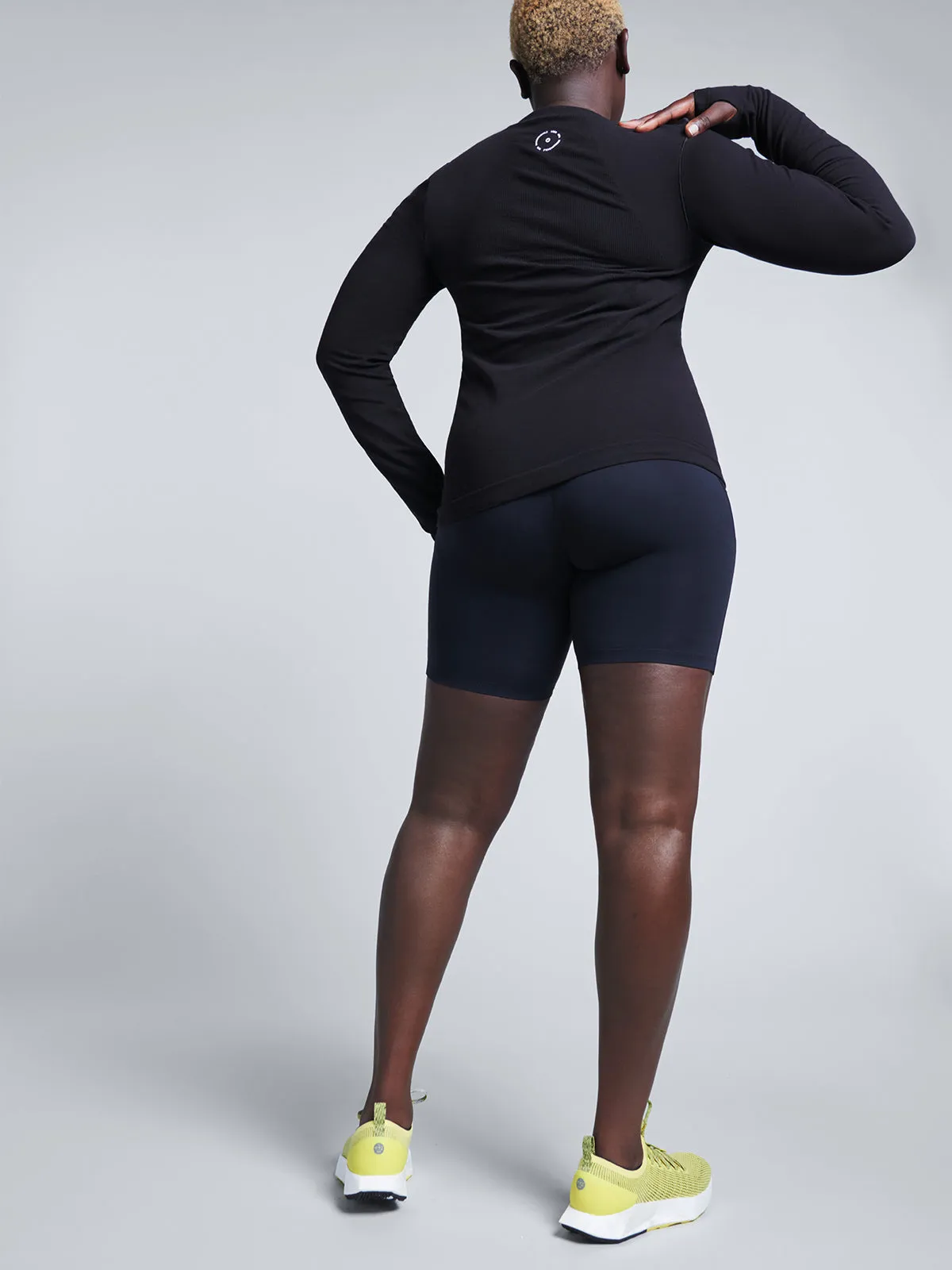 HERE TODAY Long Sleeve Tee Black