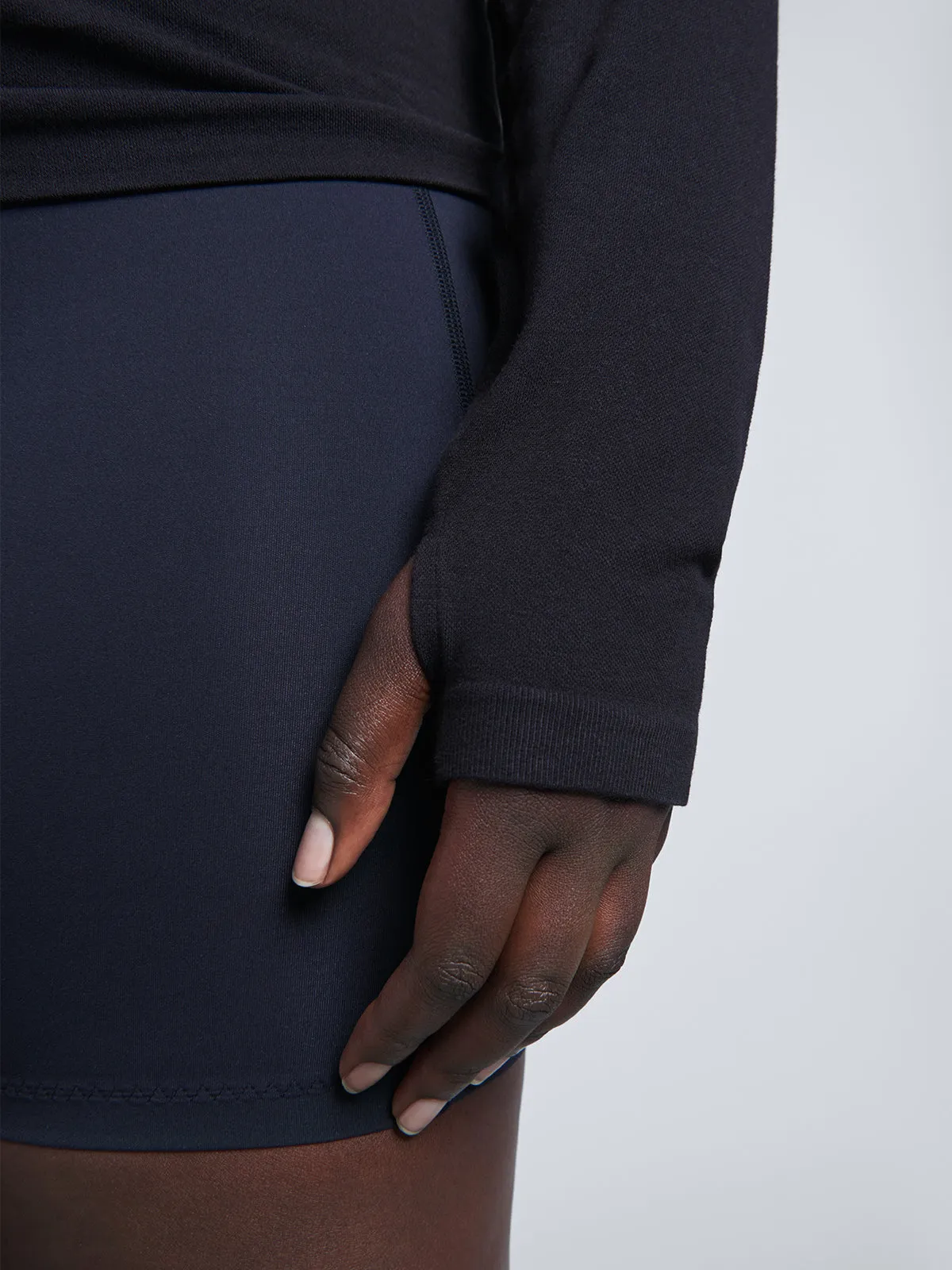 HERE TODAY Long Sleeve Tee Black