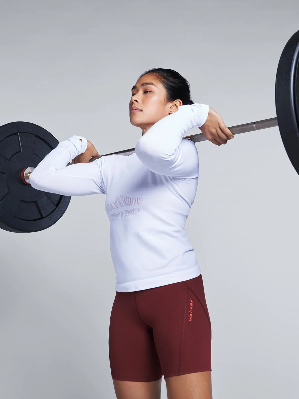 HERE TODAY Long Sleeve Tee White