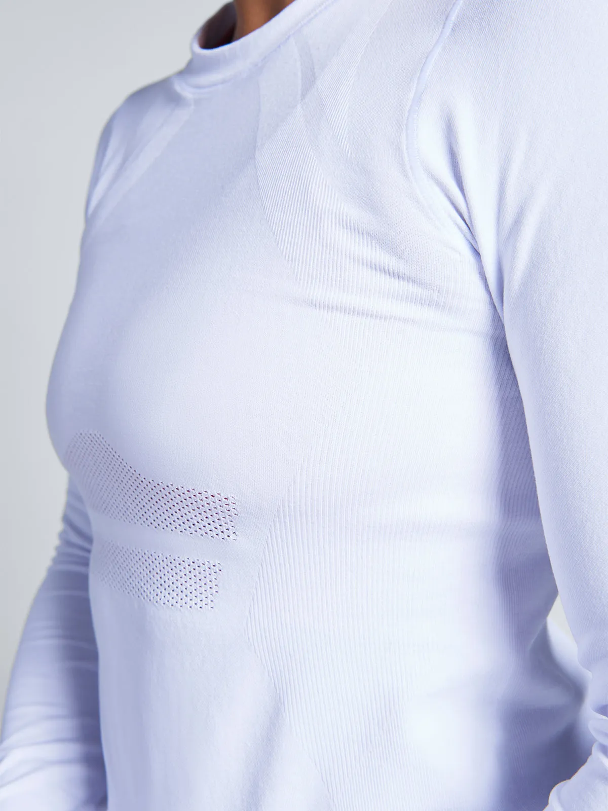 HERE TODAY Long Sleeve Tee White